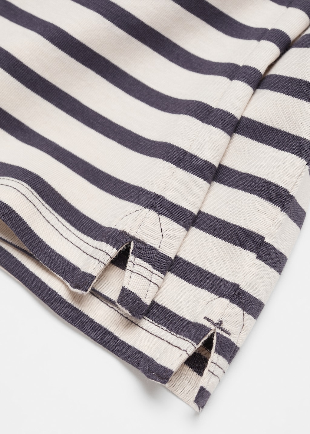 Striped cotton T-shirt - Details of the article 8