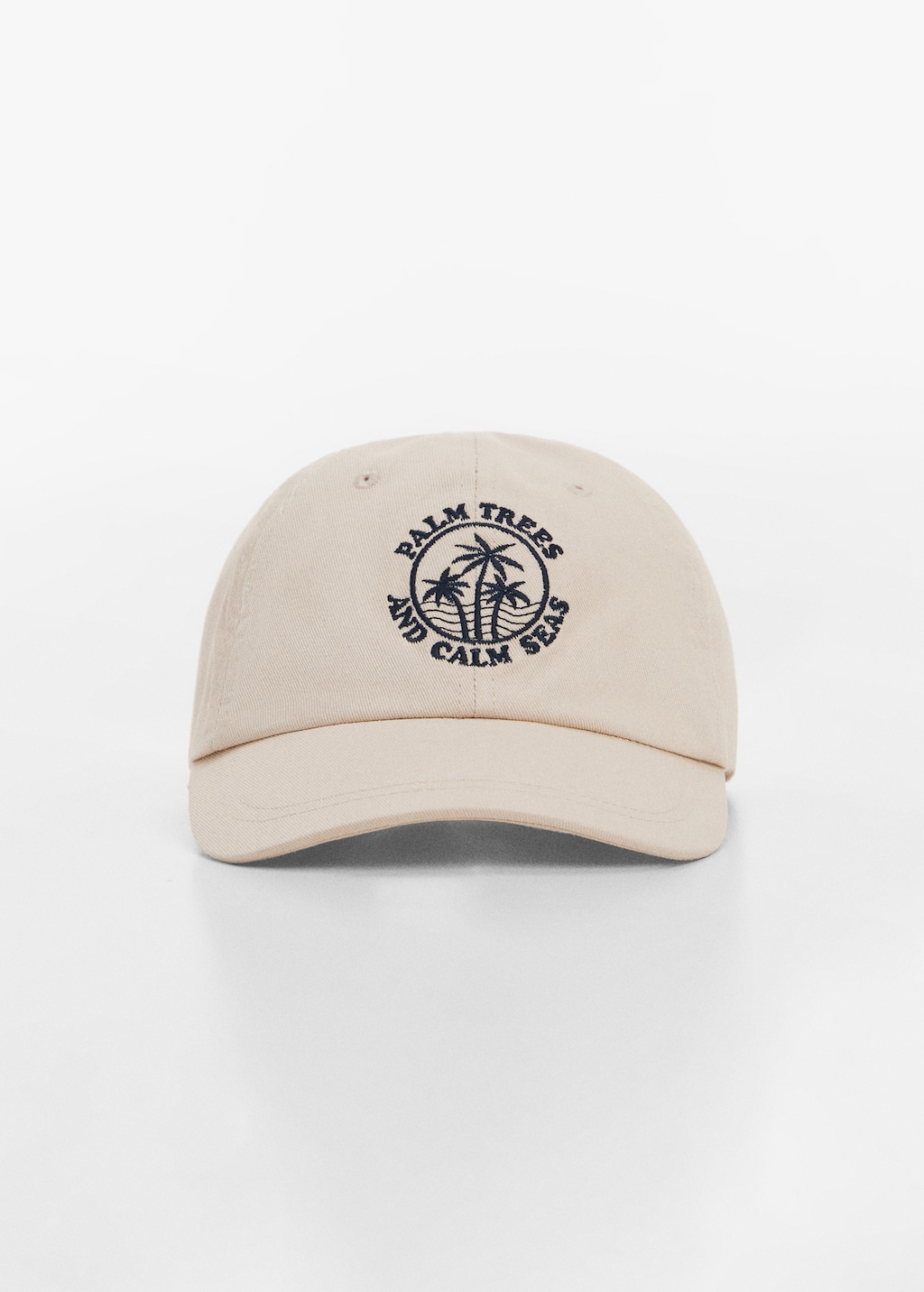 Embroidered detail cap - Medium plane