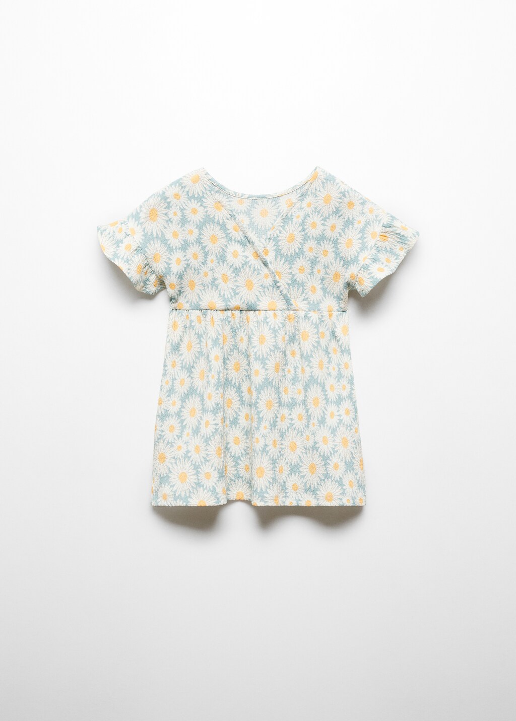 Flower print dress - Reverse of the article