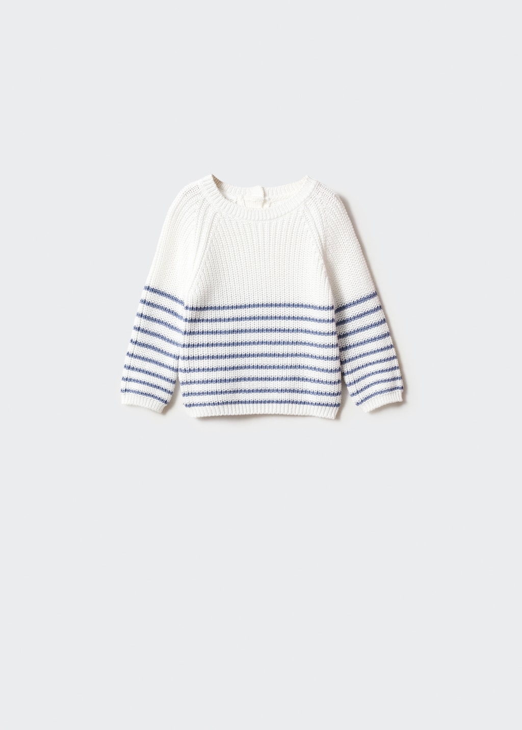 Knit striped sweater - Article without model