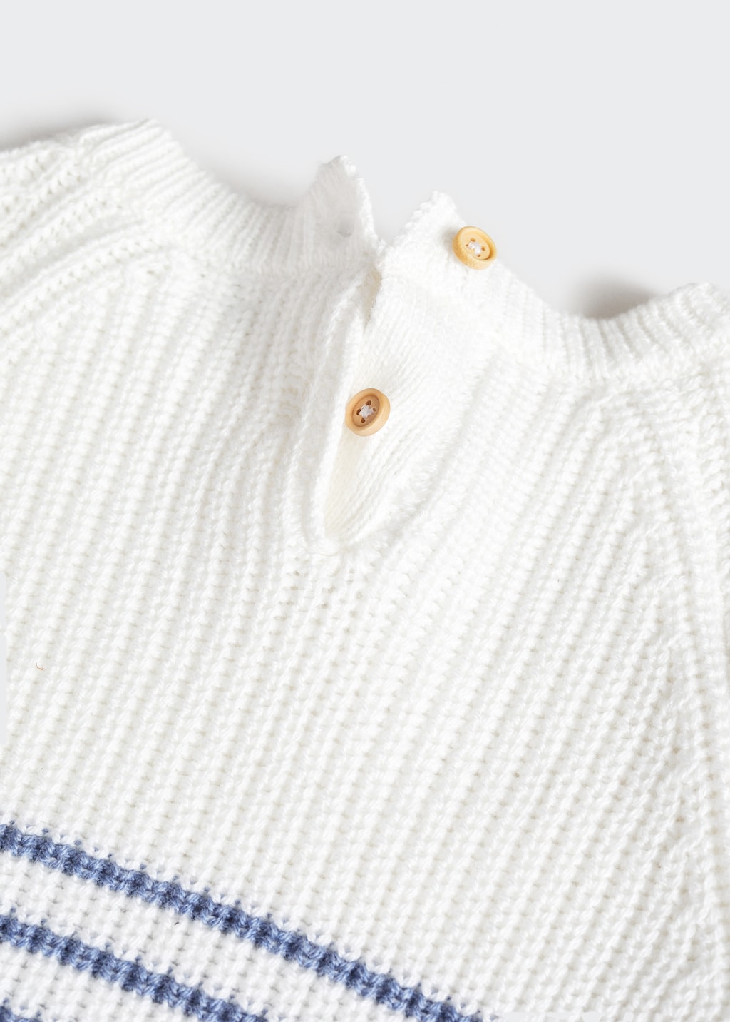 Knit striped sweater - Details of the article 0