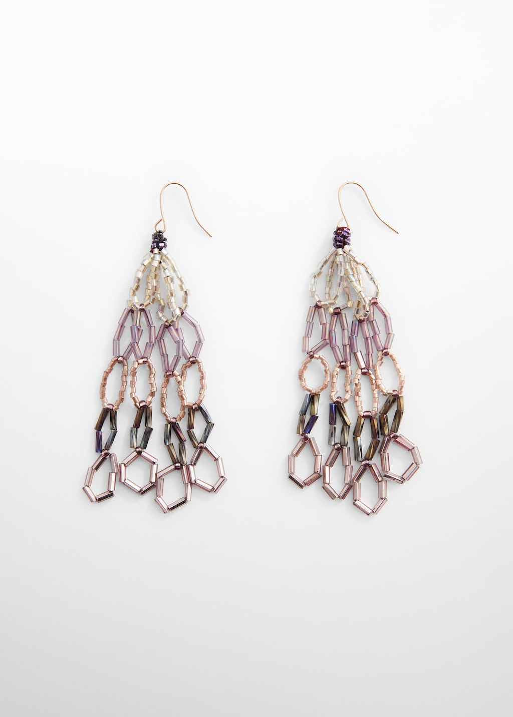 Pendant crystals earrings - Article without model