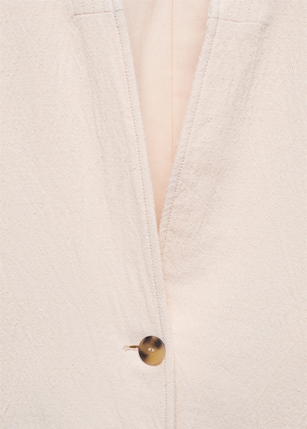 V-neck cotton jacket - Details of the article 8