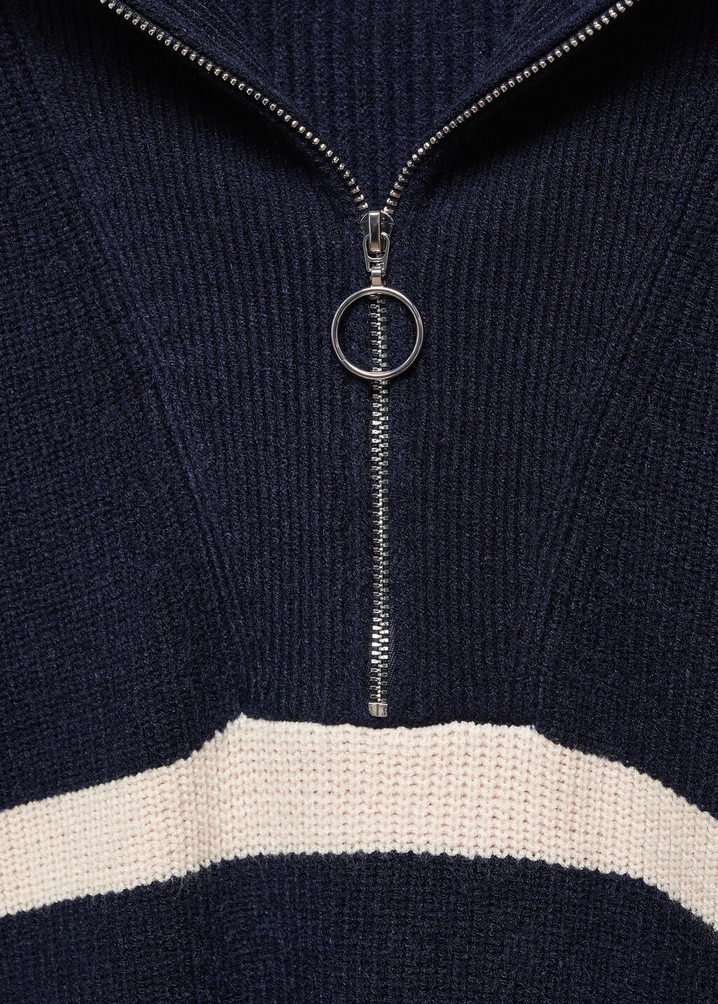 Zip knit sweater - Details of the article 8