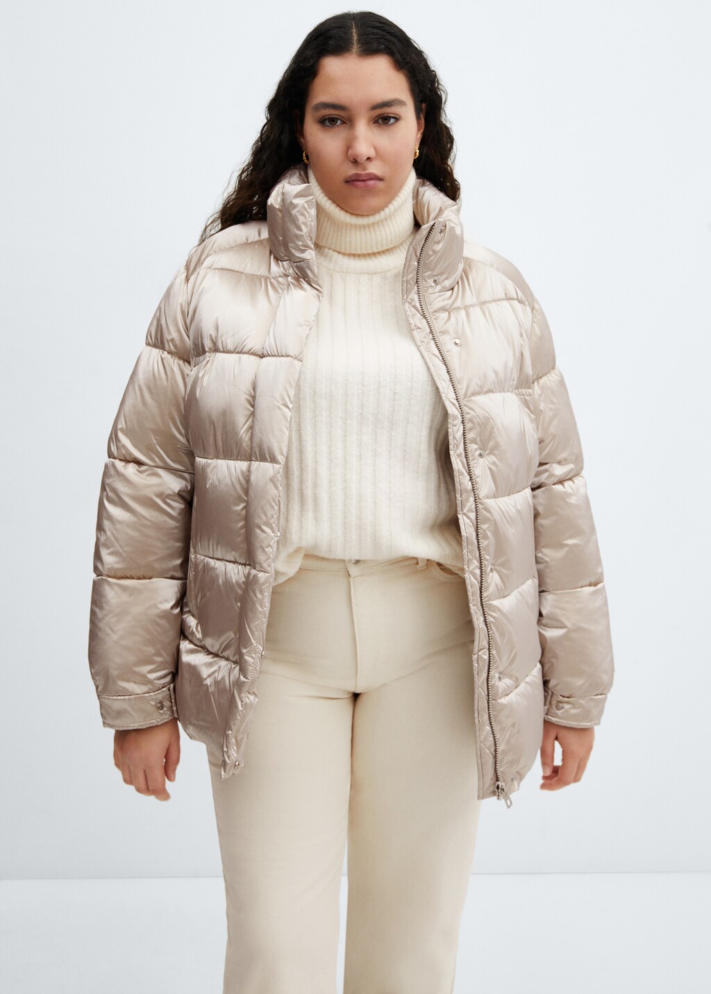 Water-repellent quilted coat - Details of the article 5