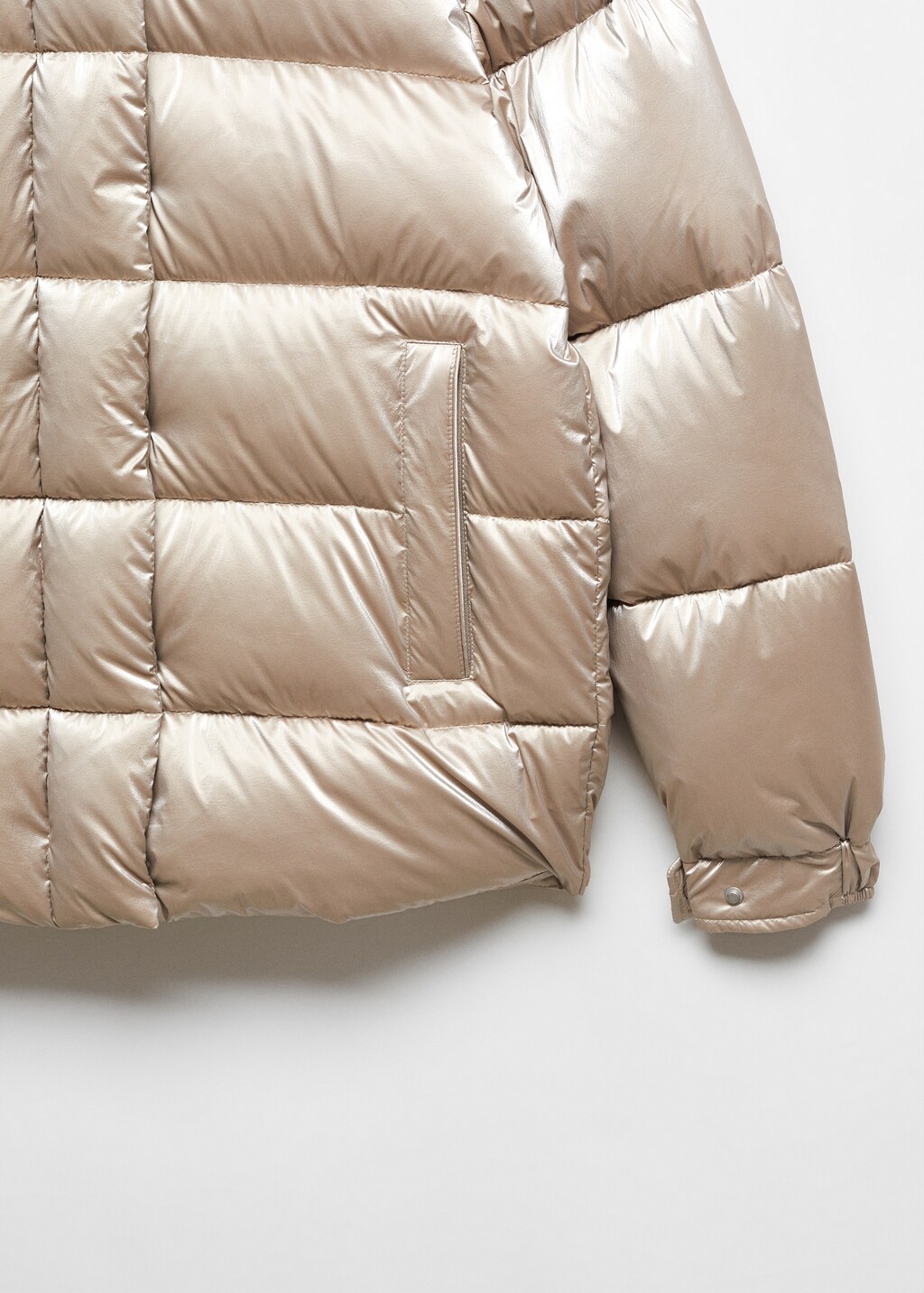 Water-repellent quilted coat - Details of the article 8