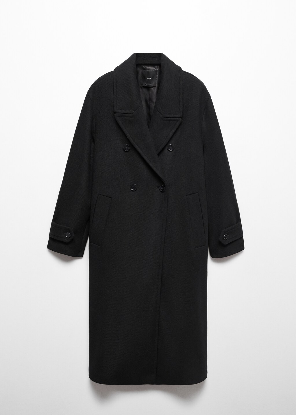 Oversize wool coat - Article without model