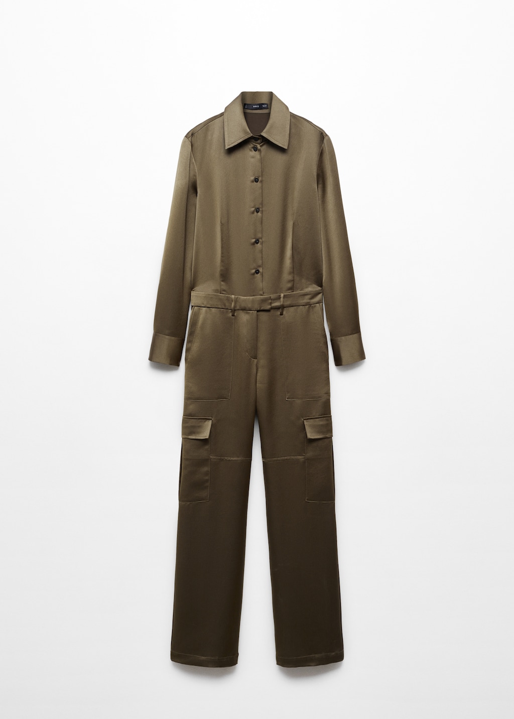 Fashion h&m jumpsuit khaki