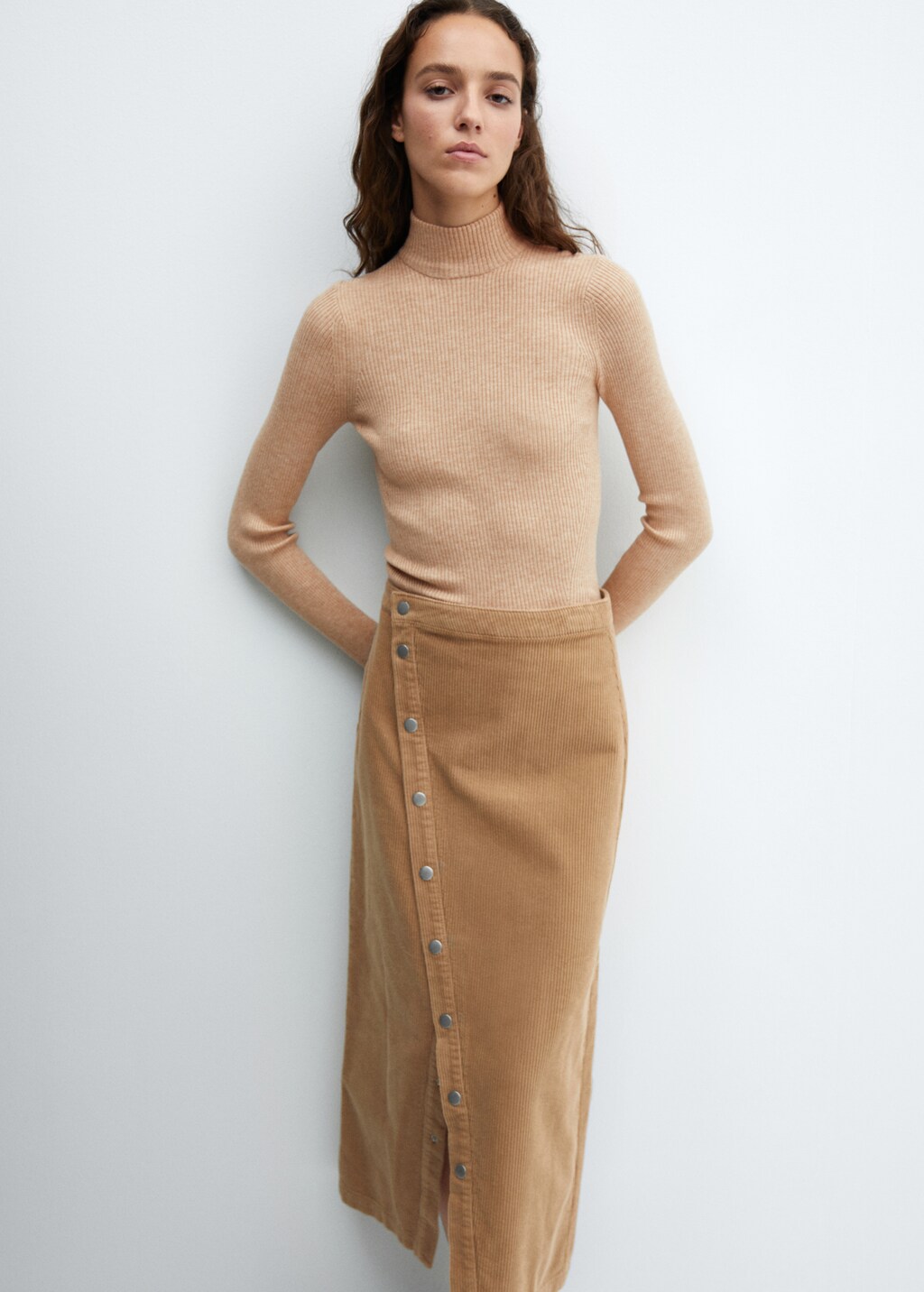 Mango turtleneck ribbed sweater hotsell