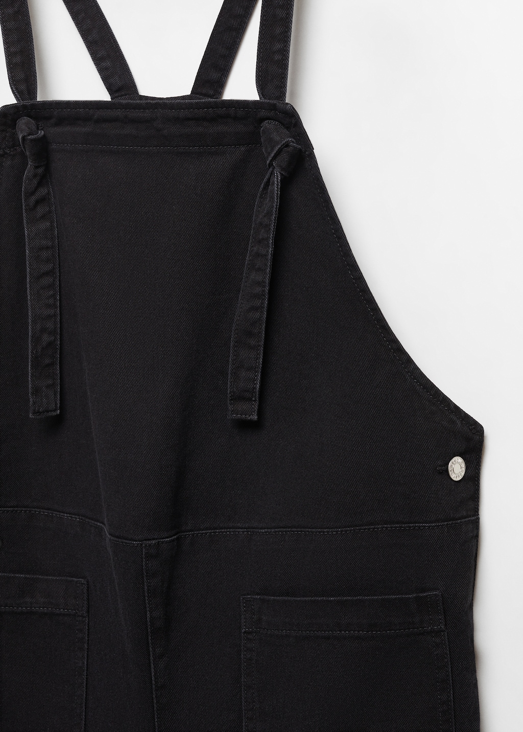 Maternity denim dungarees - Details of the article 8