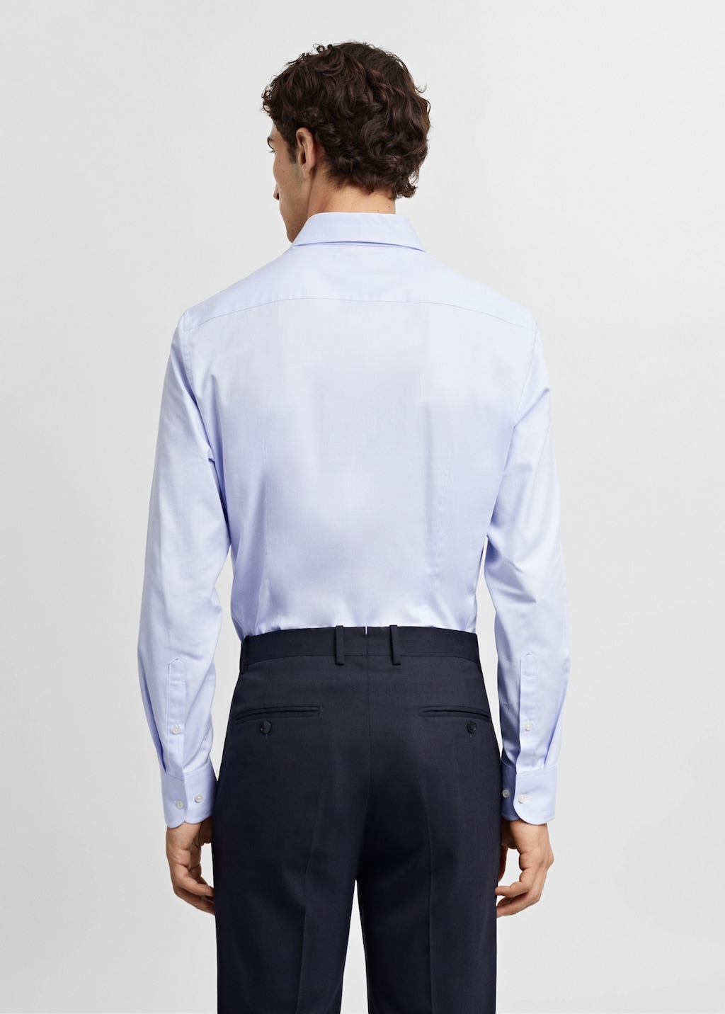 Chemise costume slim fit structurée - Verso de l’article