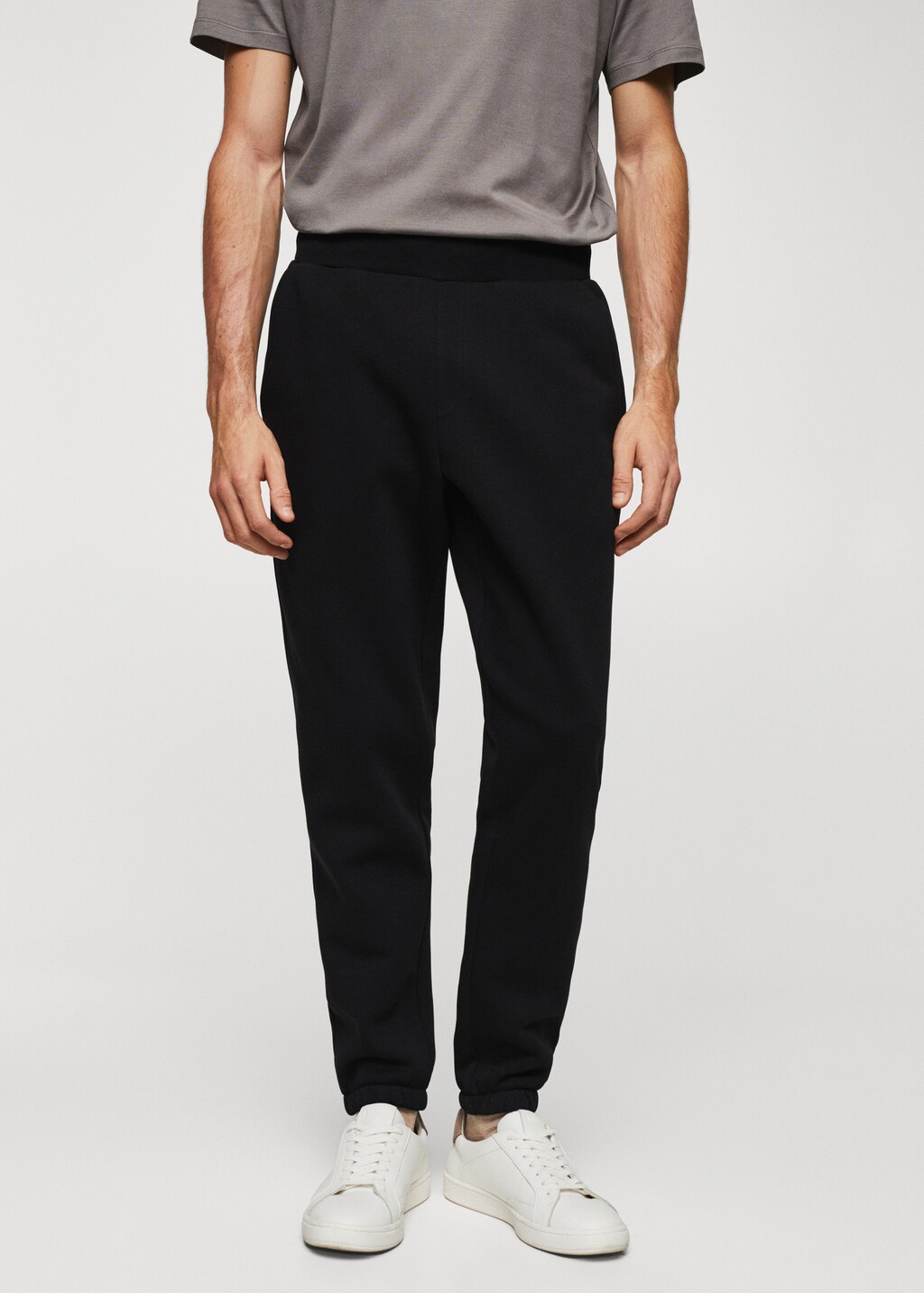 Pantalon jogger coton - Plan moyen