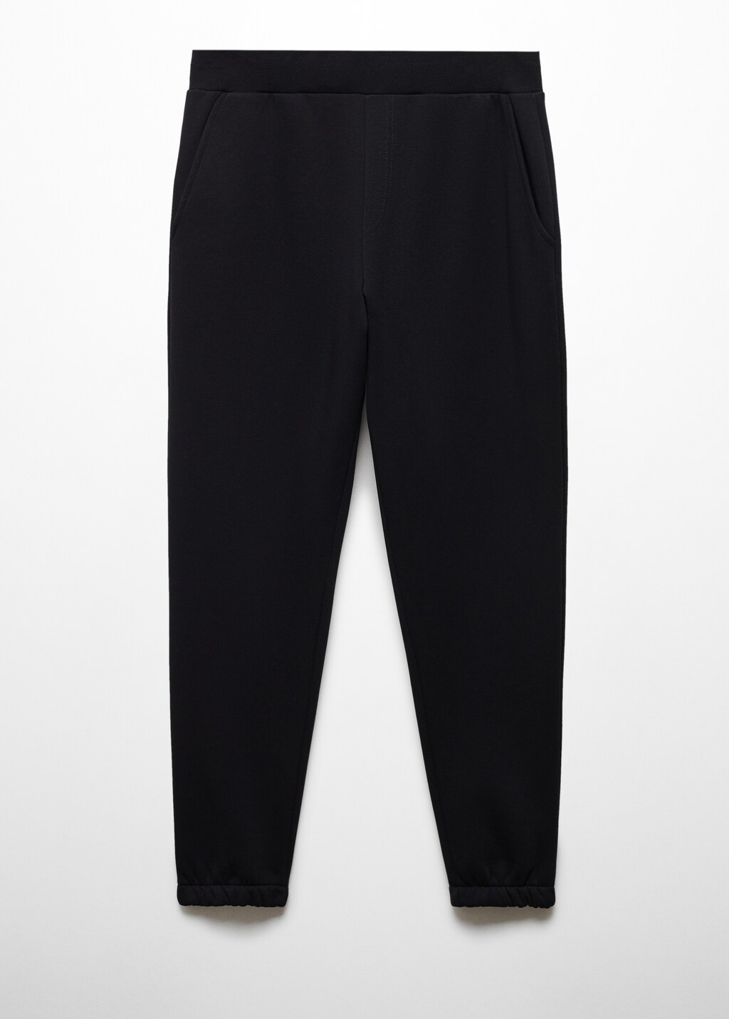 Cotton jogger-style trousers - Article without model