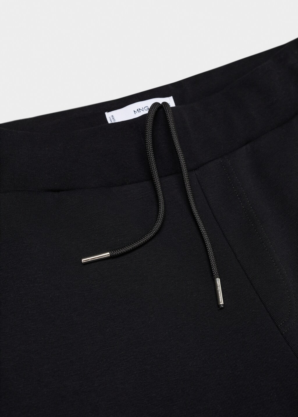 Cotton jogger-style trousers - Details of the article 8