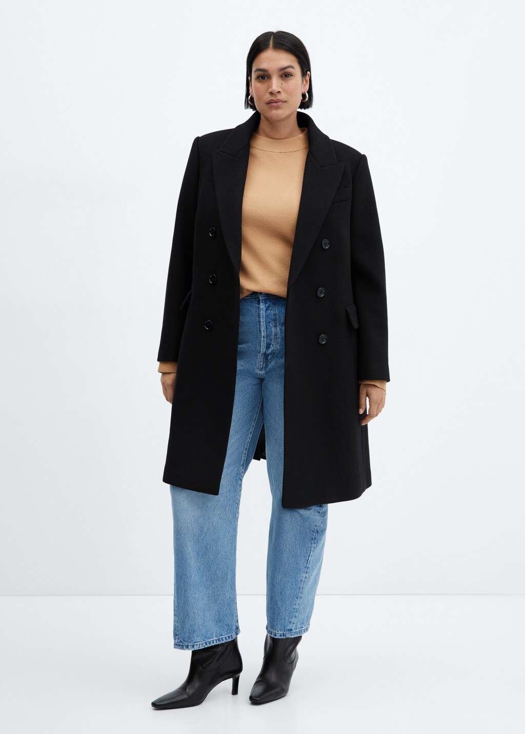 Manteau en laine à double boutonnage - Détail de l'article 3