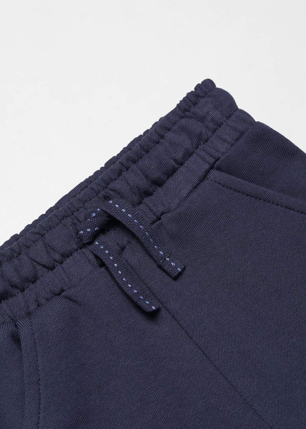 Cotton jogger-style trousers - Details of the article 0