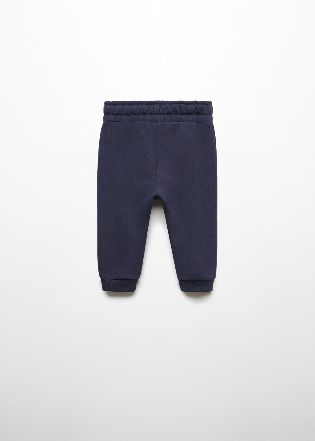 Cotton jogger-style trousers - Reverse of the article