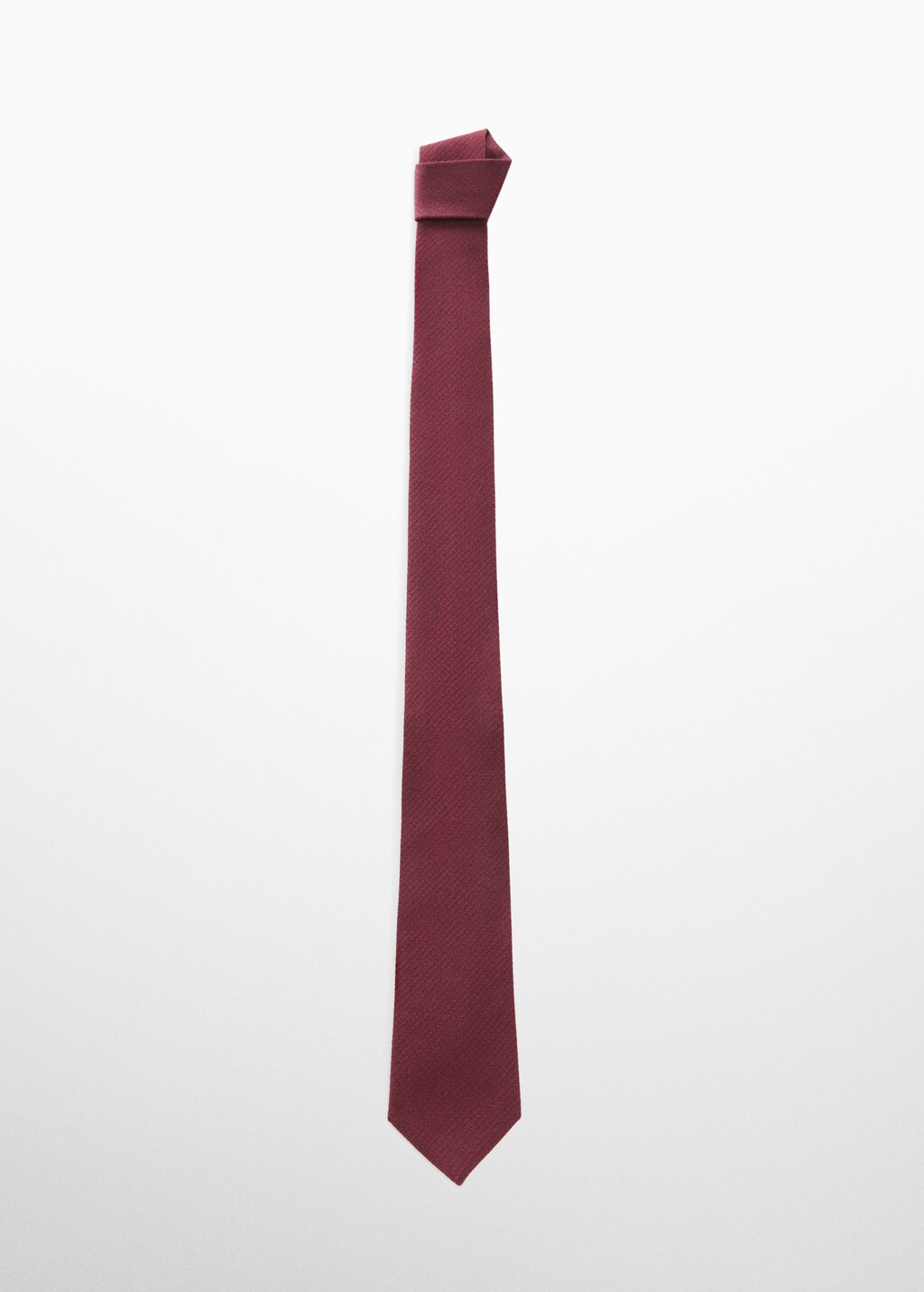 Structured cotton tie - Article without model