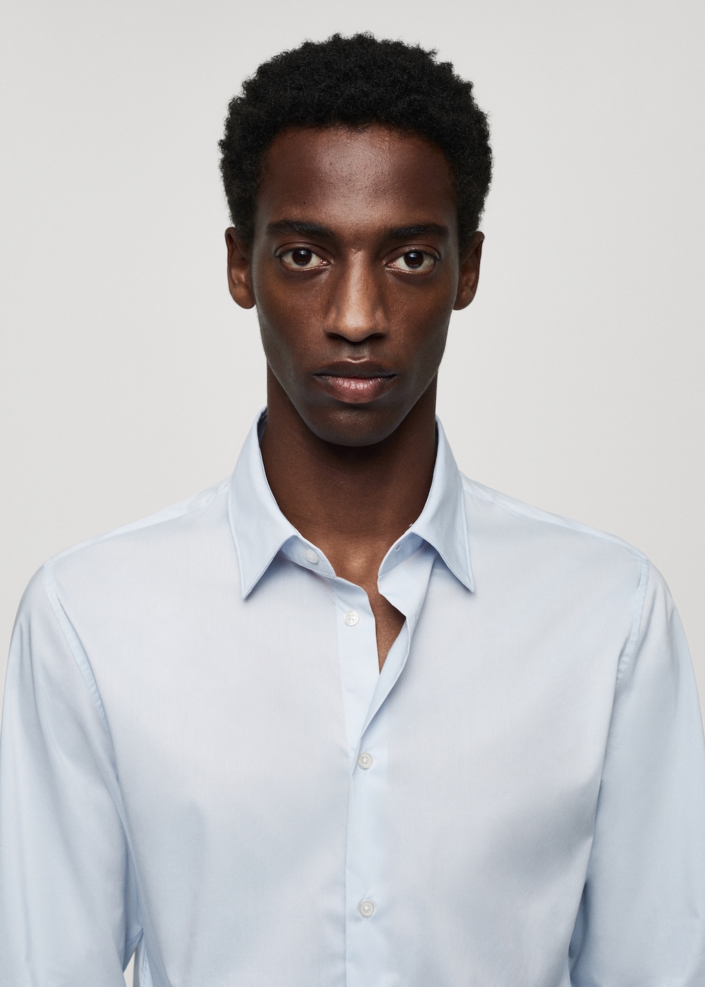 Chemise slim fit en coton stretch - Détail de l'article 1