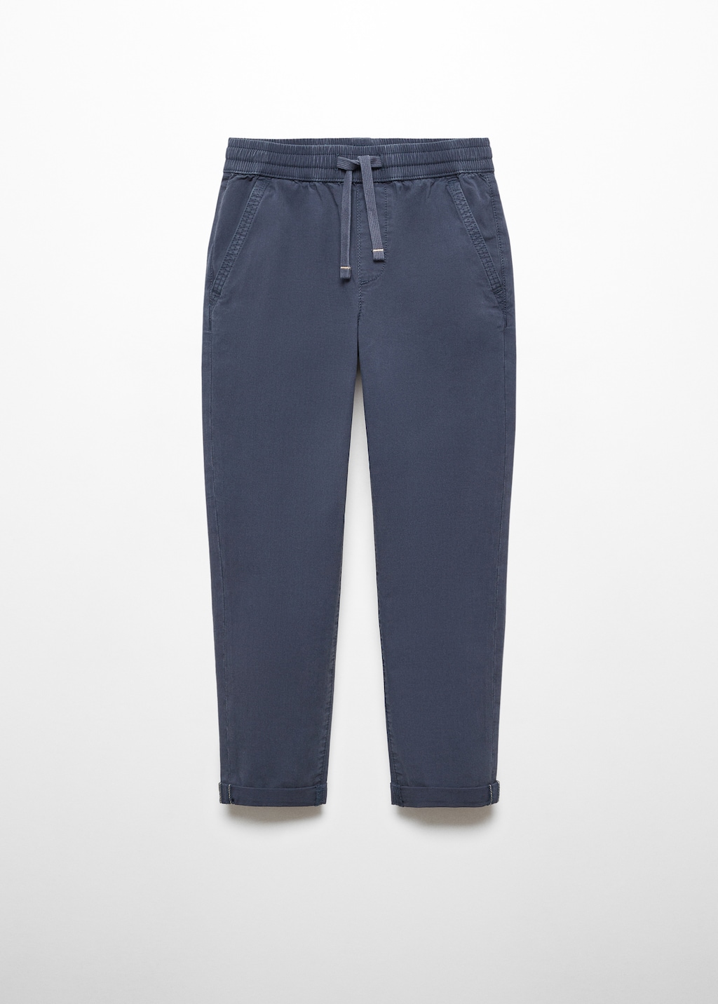 Cotton jogger-style trousers - Article without model