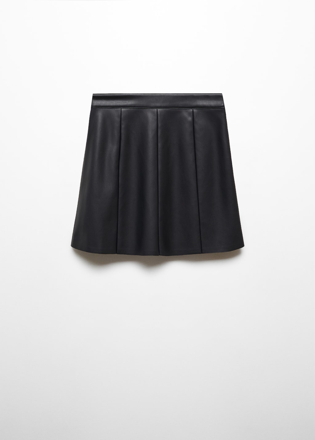 Leather-effect skirt - Article without model