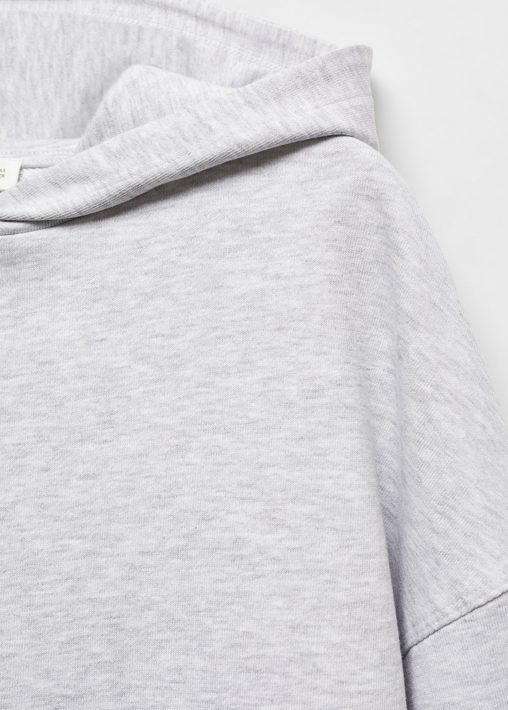 Cropped cotton sweatshirt - Details of the article 8