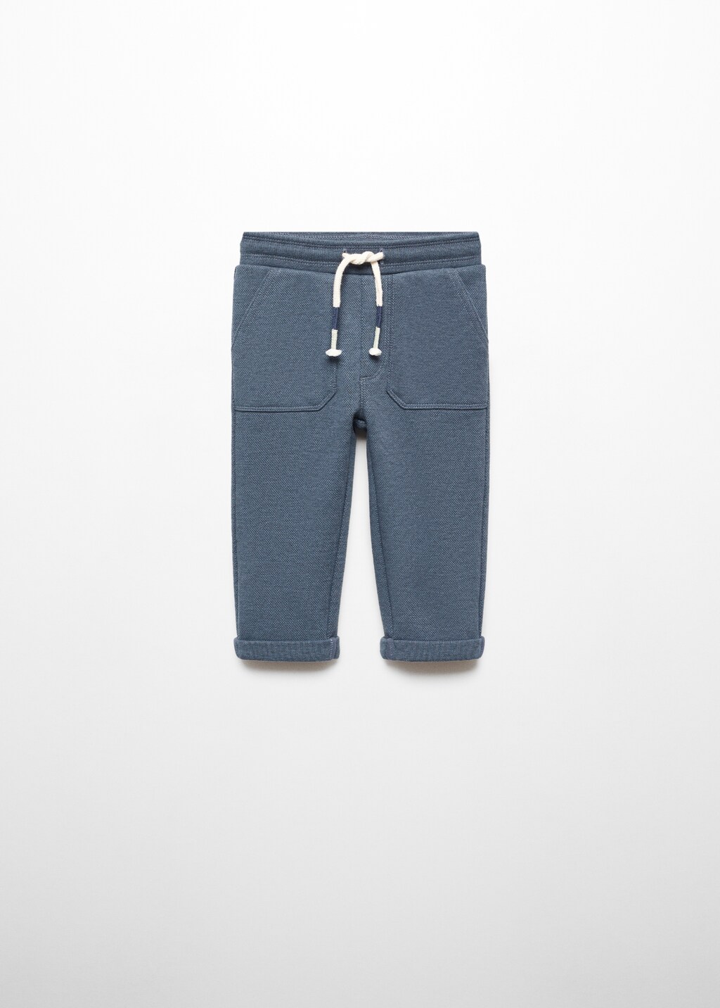 Cotton jogger-style trousers - Article without model