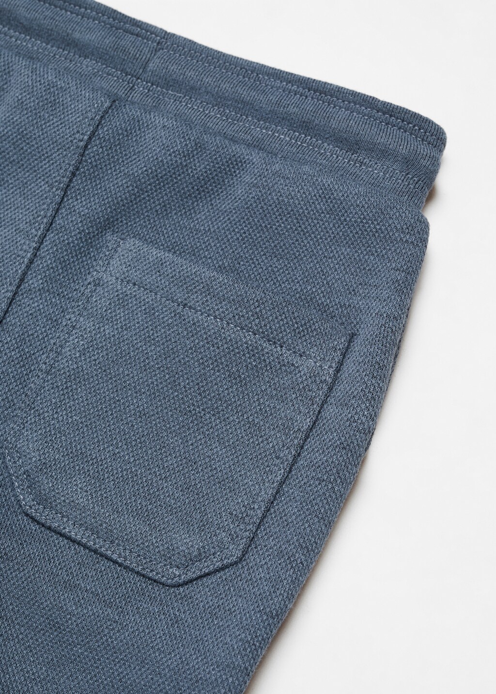 Cotton jogger-style trousers - Details of the article 8