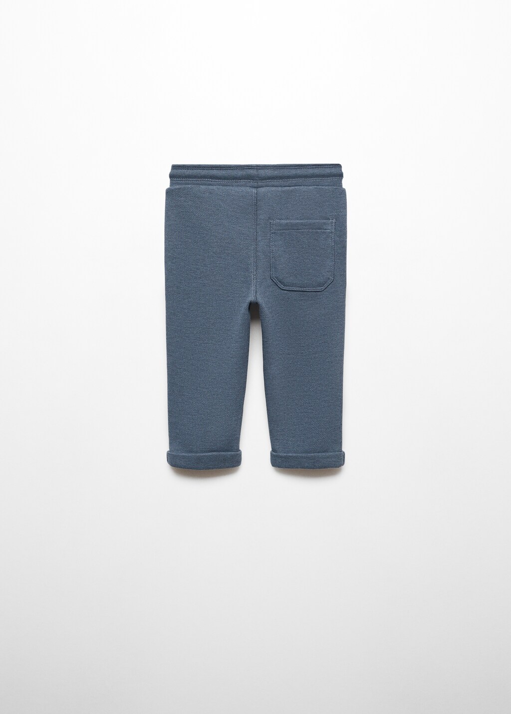 Cotton jogger-style trousers - Reverse of the article