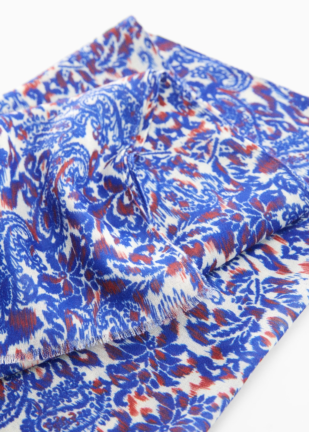 Foulard imprimé paisley - Plan moyen