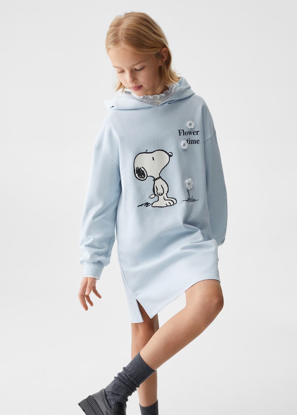 Robe sweat-shirt Snoopy - Plan moyen