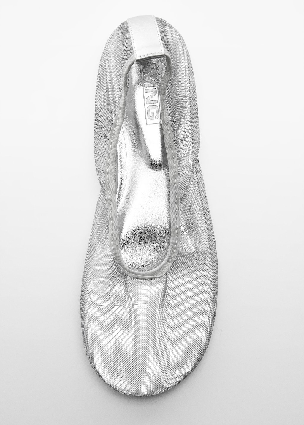 Semi-transparent mesh ballet flats - Details of the article 5