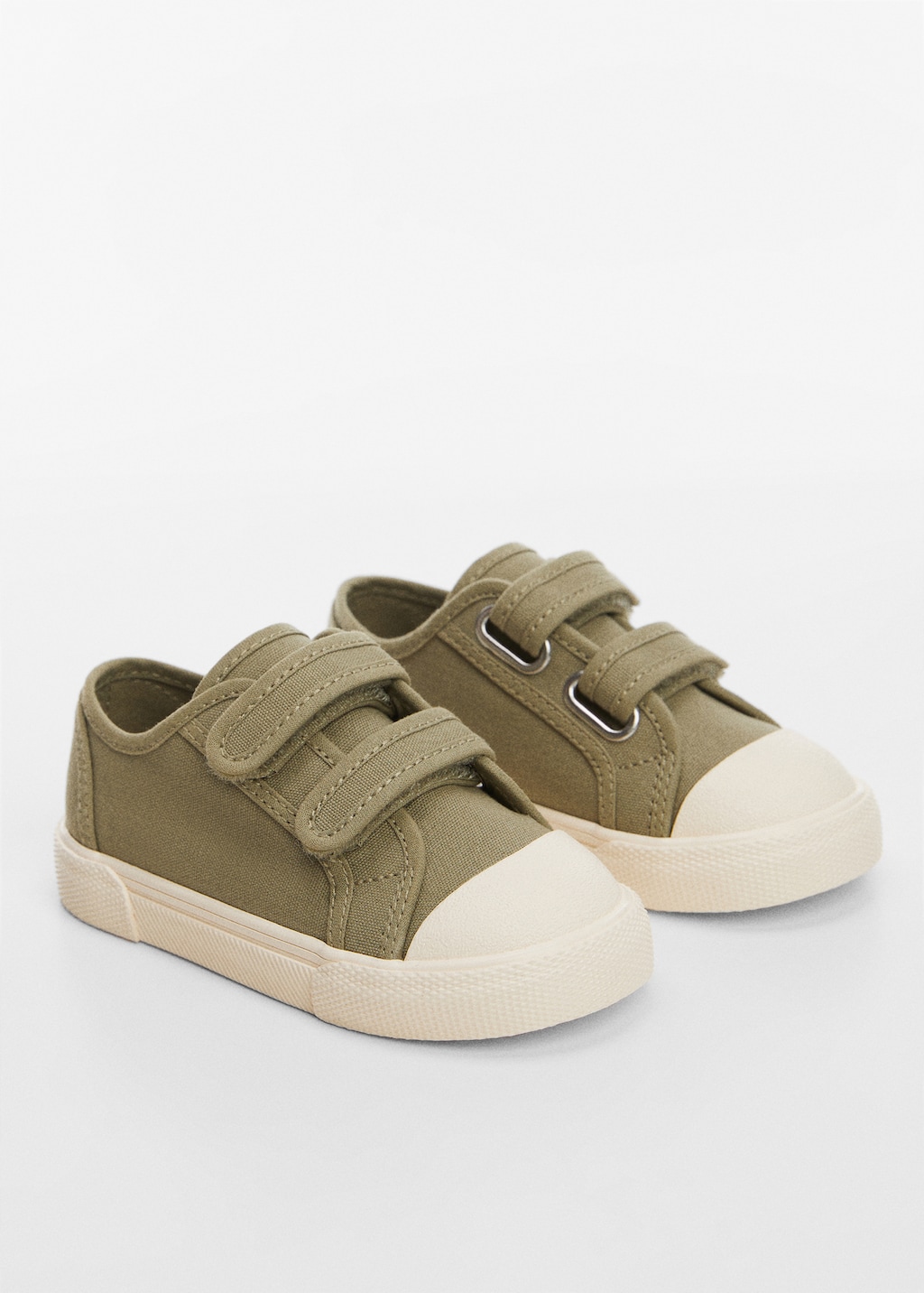 Velcro fastening sneakers - Medium plane