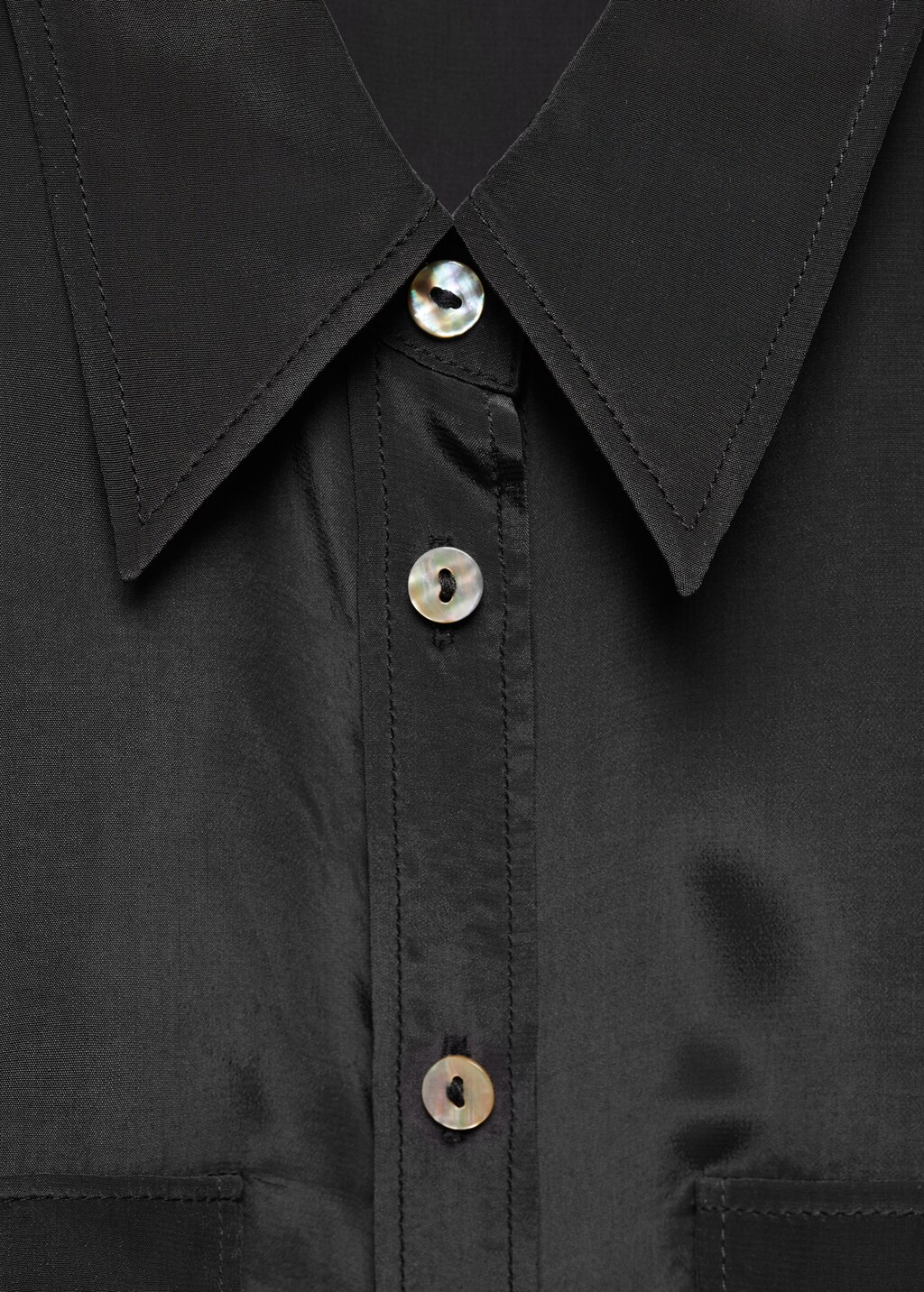 Pockets flowy shirt - Details of the article 8