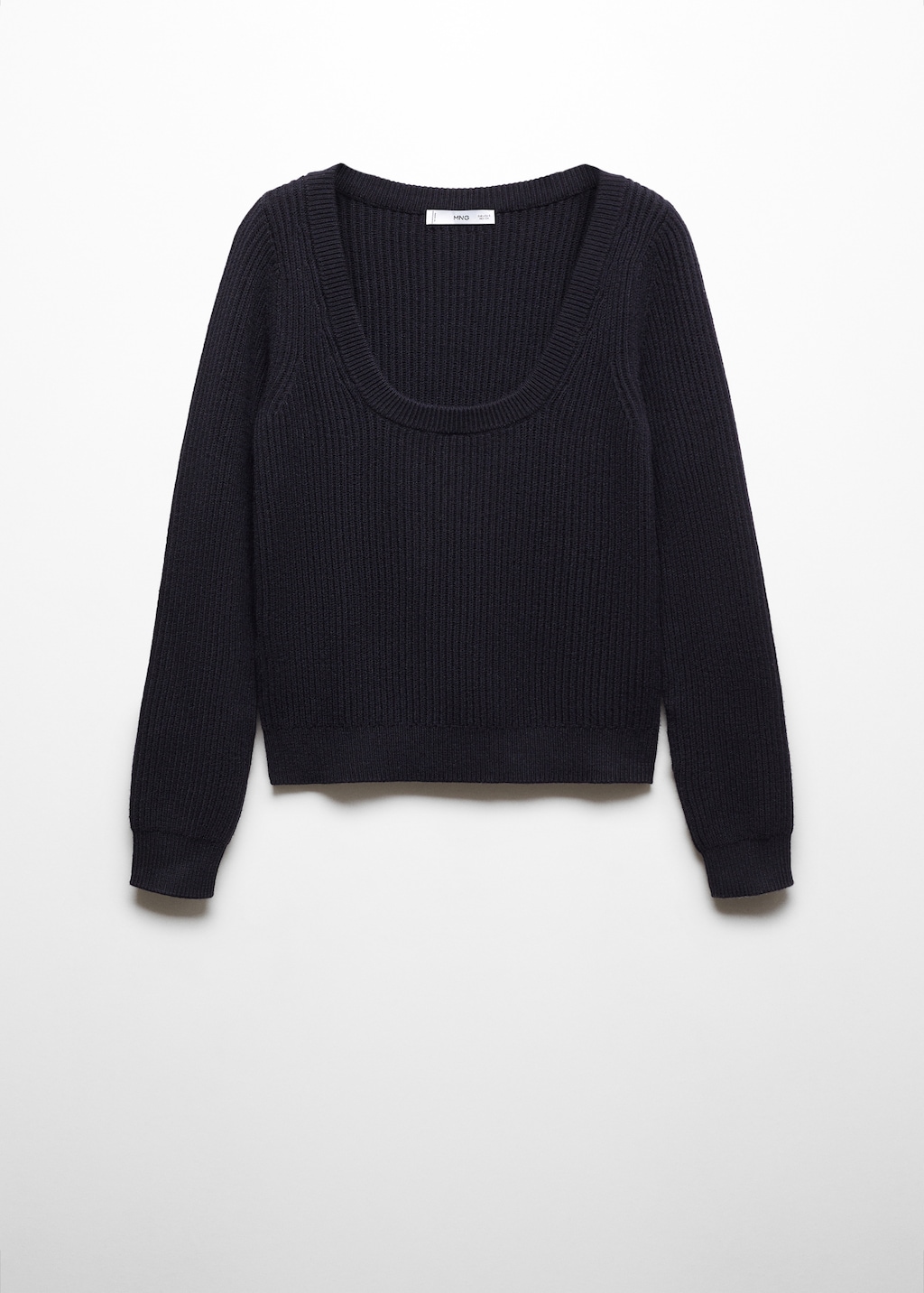 Low-cut neck sweater - Article without model