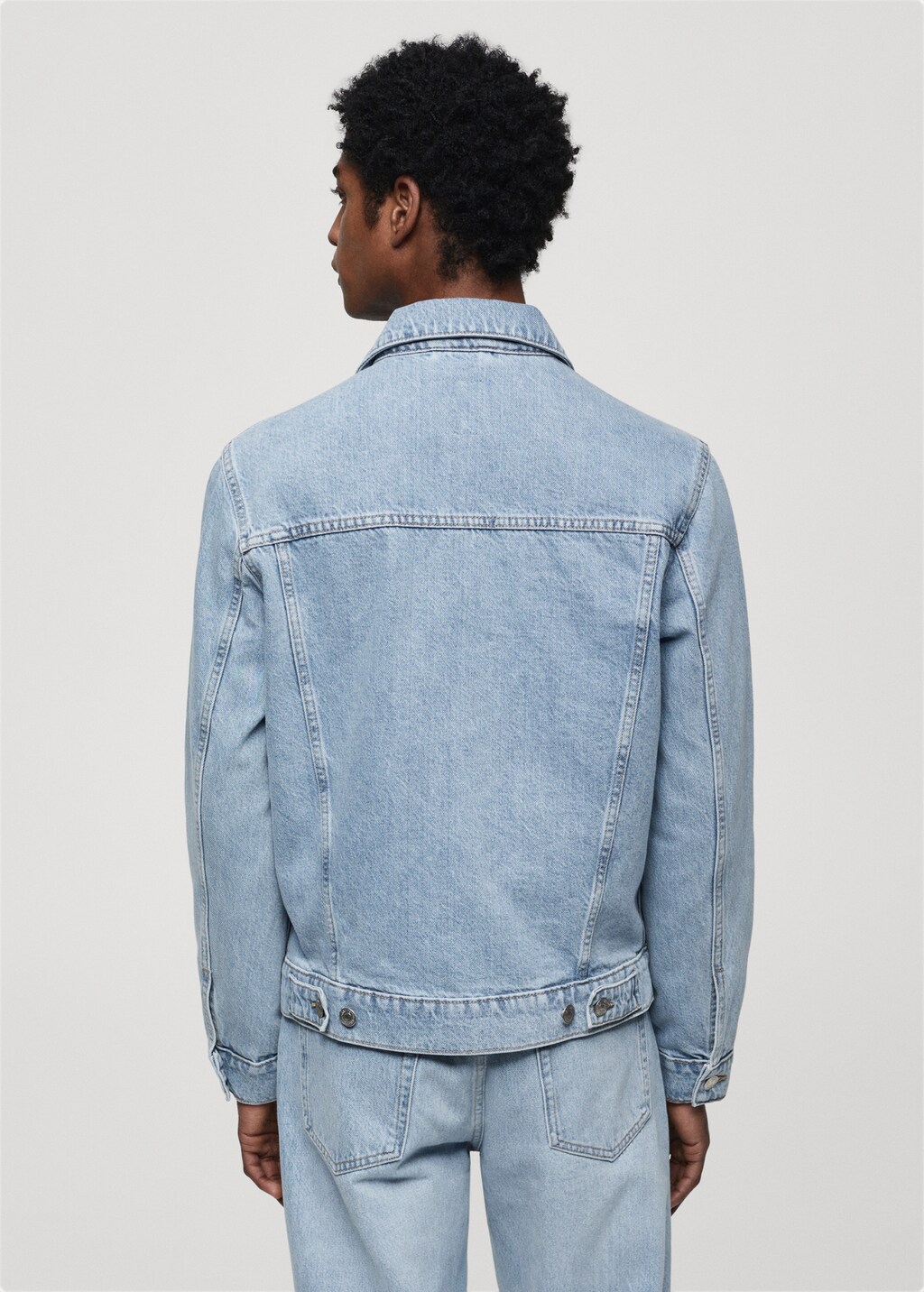 Blouson jean poches - Verso de l’article