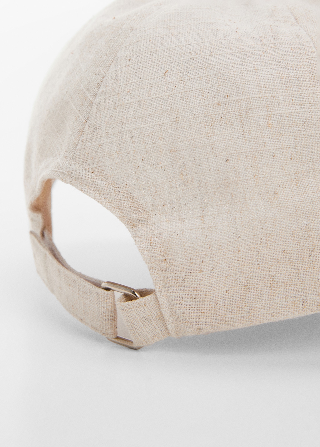 Embroidered cotton visor cap - Details of the article 1