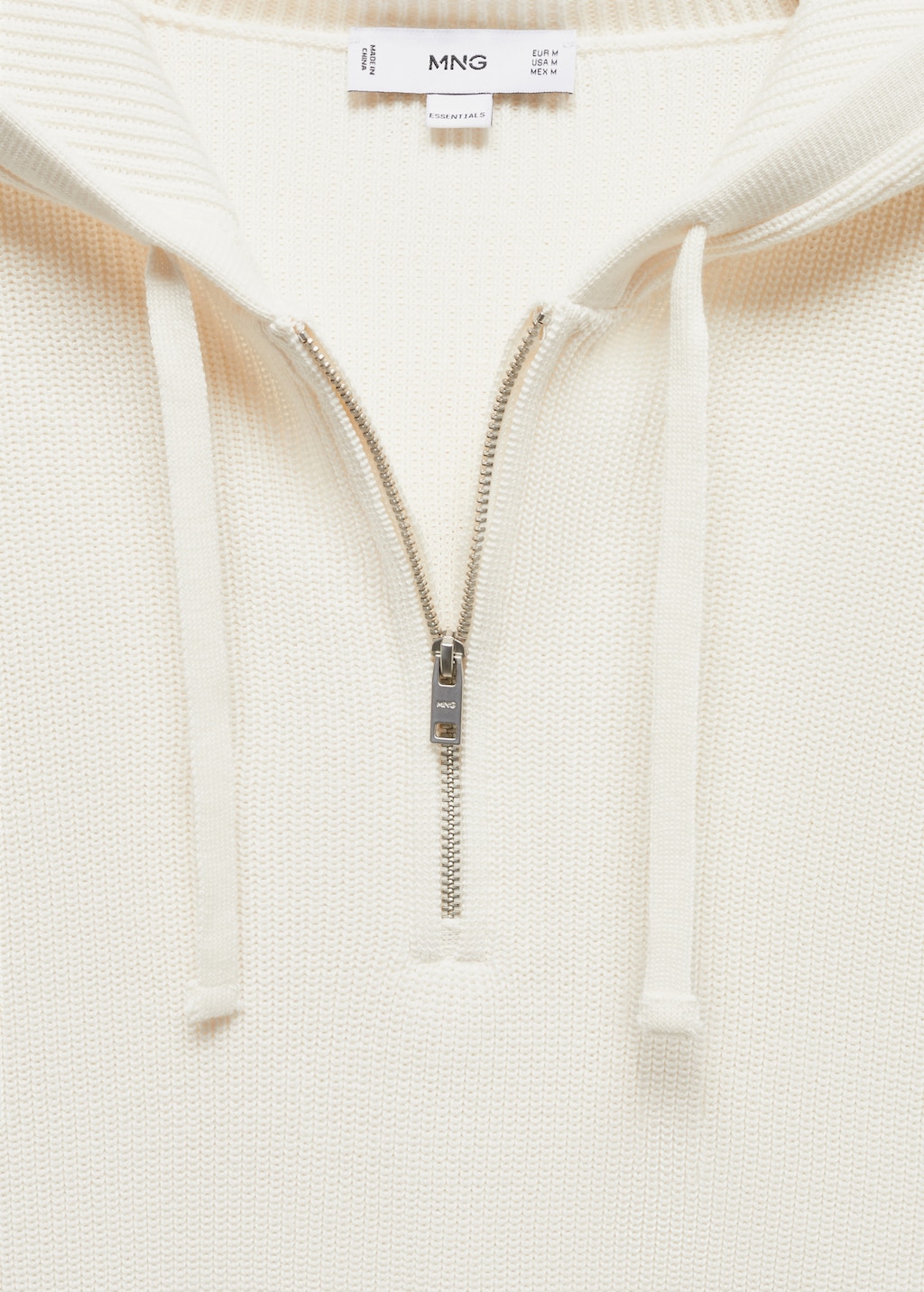 Hooded knit sweatshirt - Details of the article 8