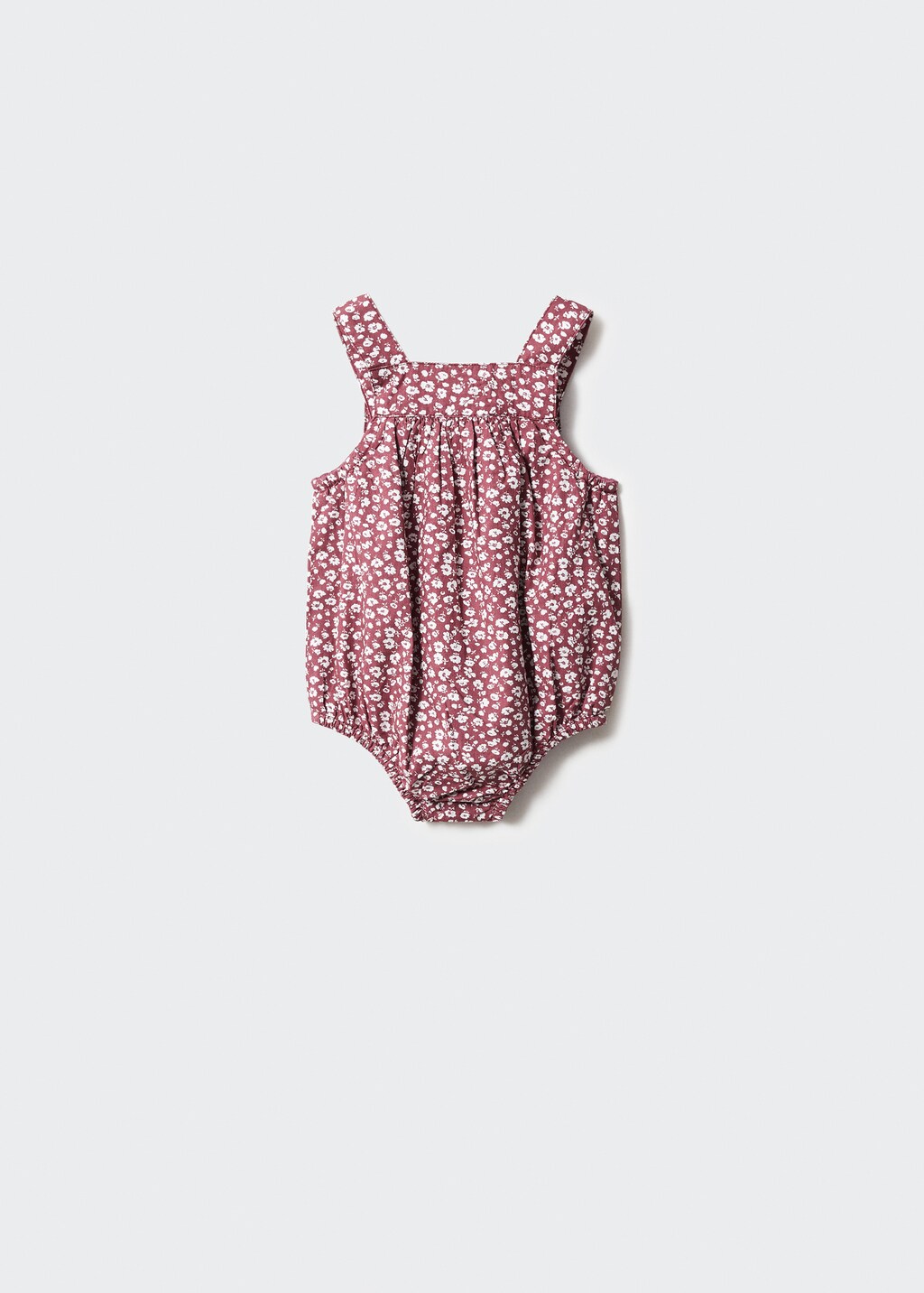 Cotton floral romper - Reverse of the article