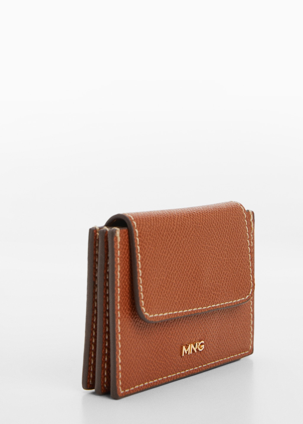 Faux leather cardholder - Medium plane