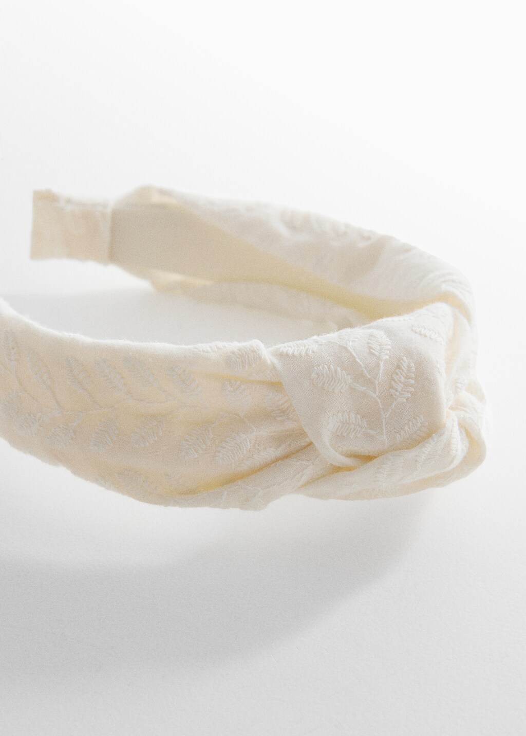 Knot textured hairband - Medium plane