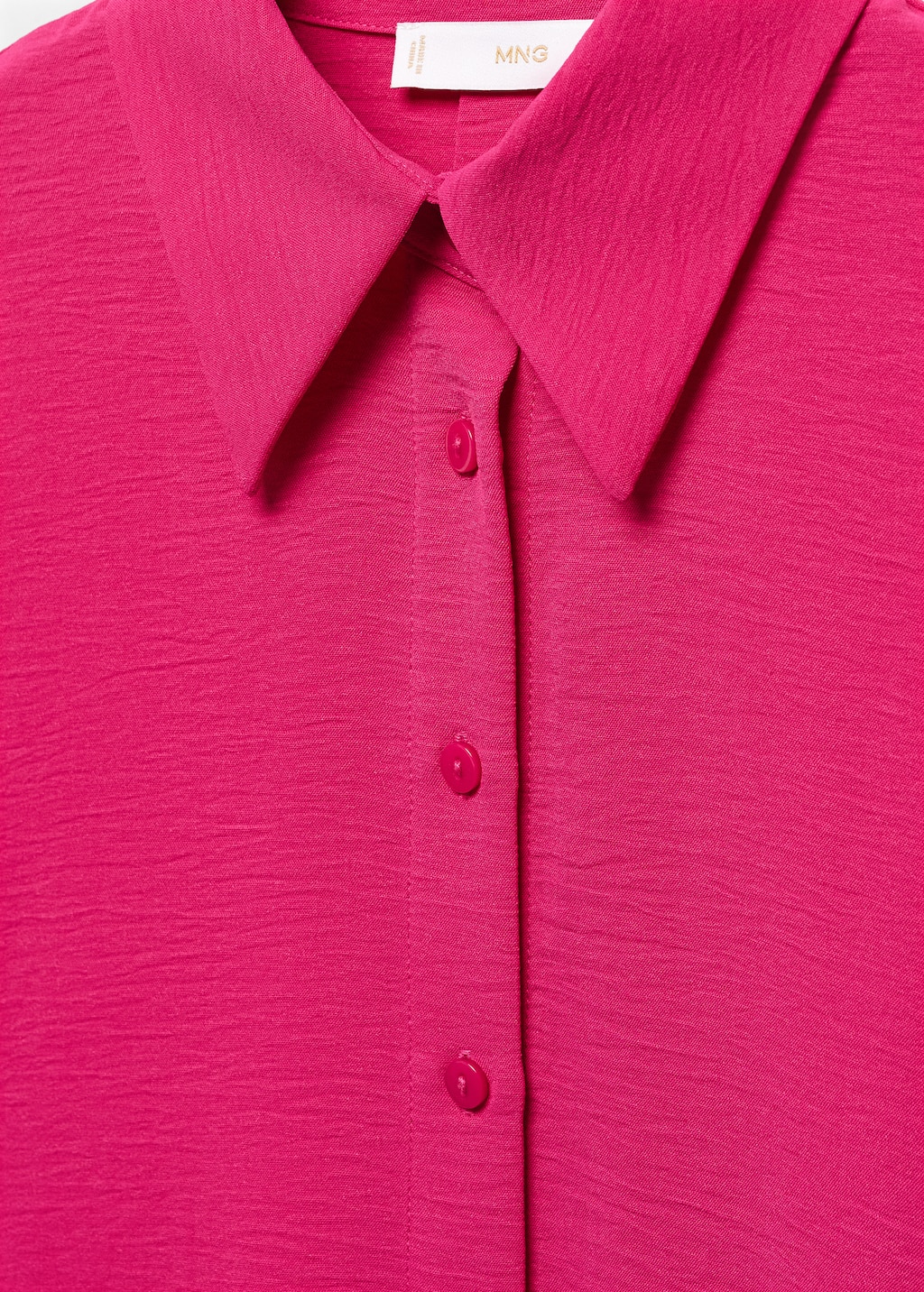 Short-sleeve button-down shirt - Details of the article 8