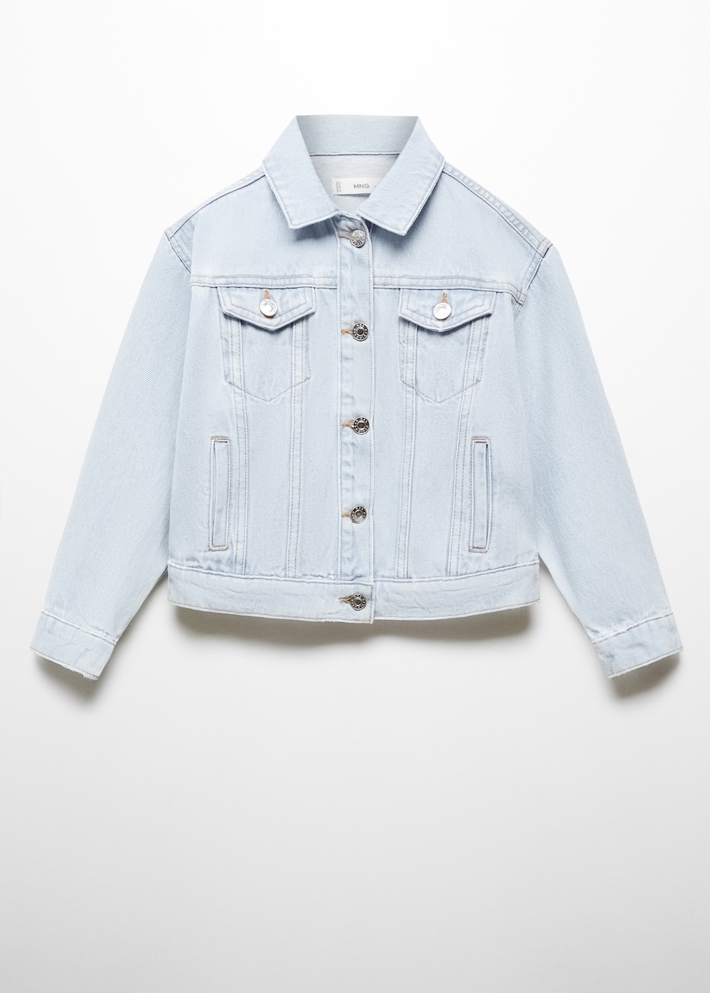 Pocketed denim jacket - Article without model