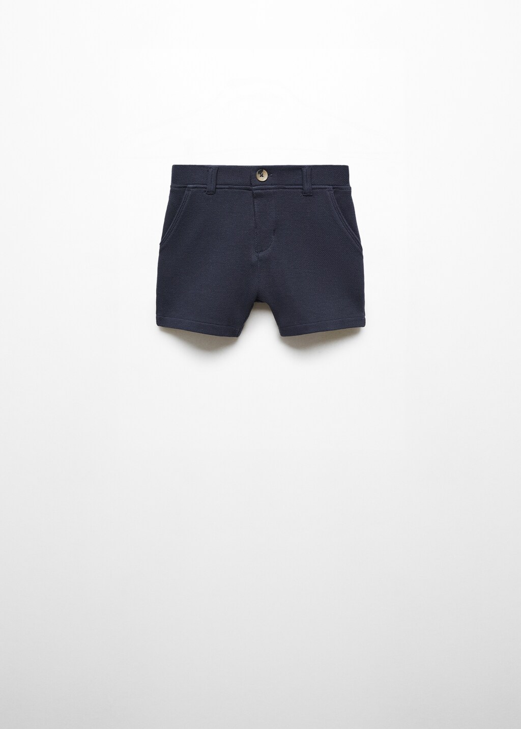 Cotton suit bermuda shorts - Article without model