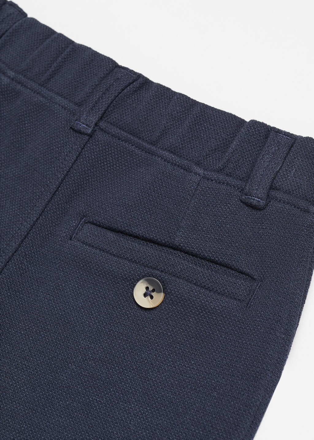 Cotton suit bermuda shorts - Details of the article 0