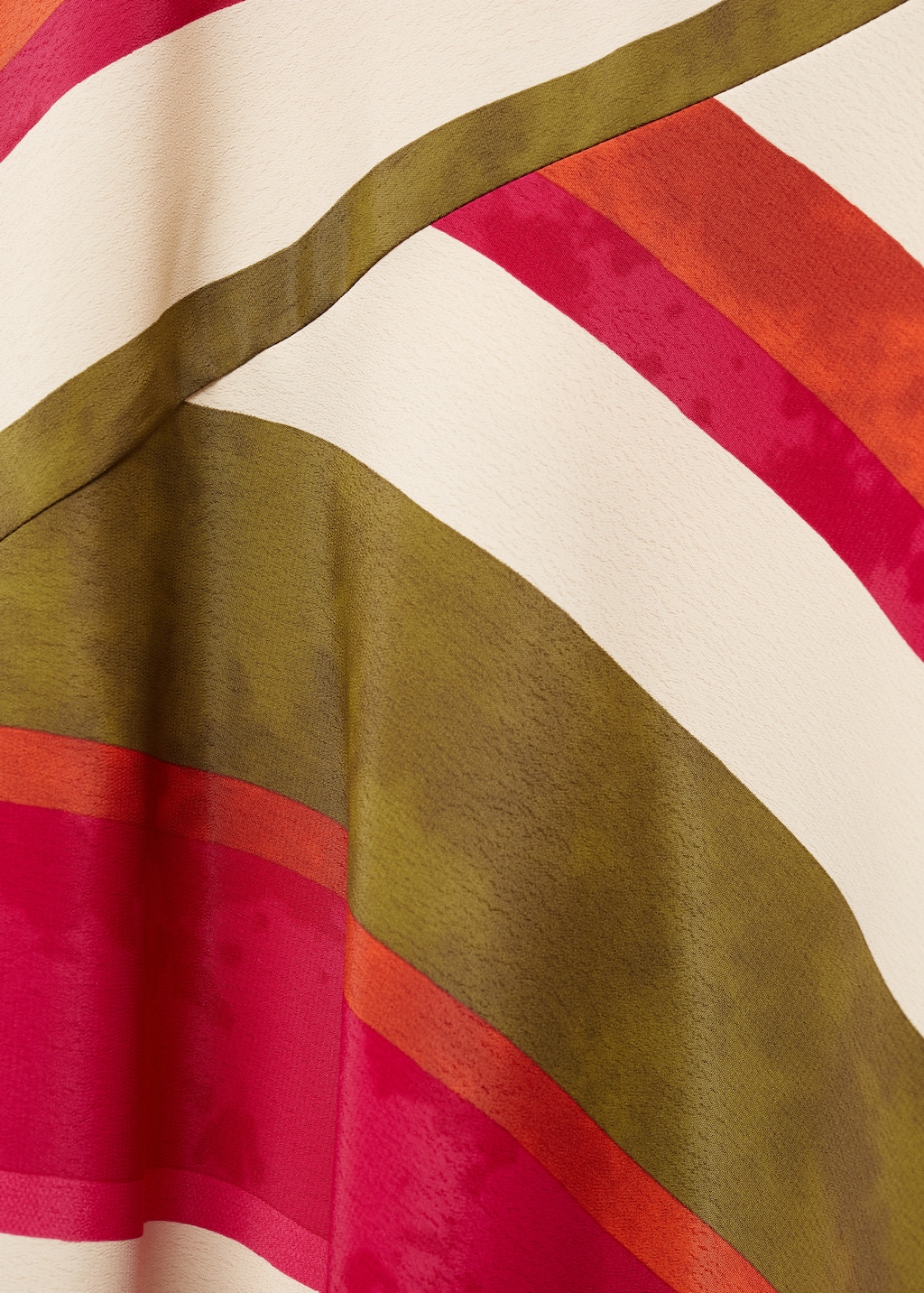 Striped satin skirt - Details of the article 8