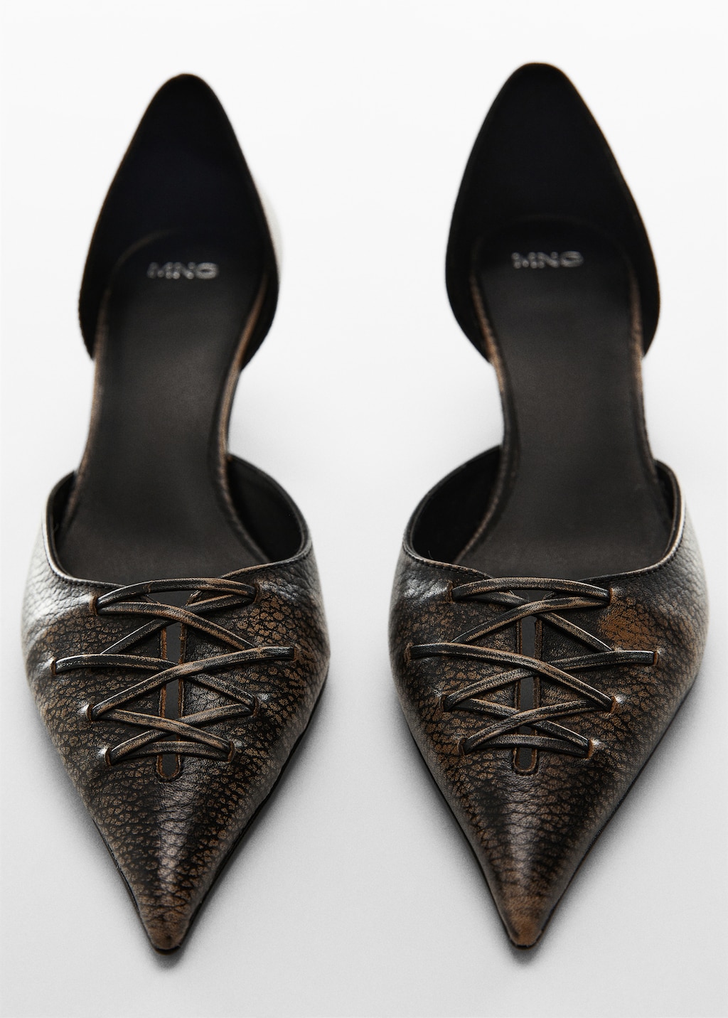 Pointed toe leather shoes - Details of the article 5