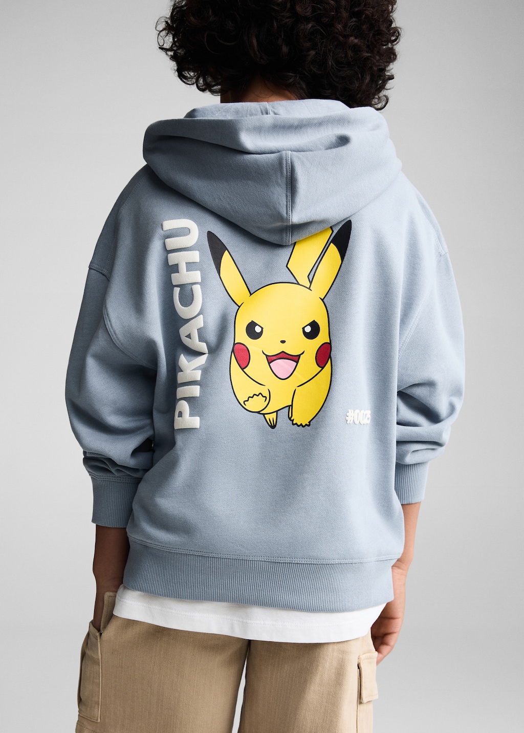 Pokemón-Sweatshirt - Rückseite des Artikels