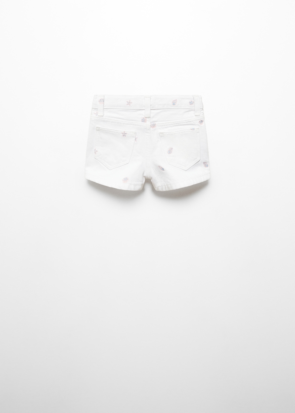 Shorts texans estampat - Revers de l'article