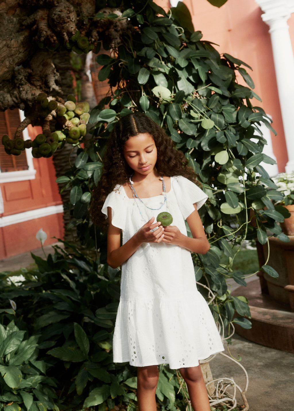 Embroidered openwork dress - Details of the article 5